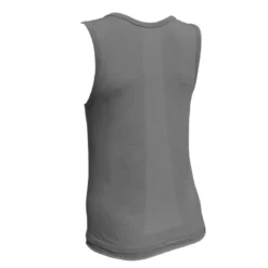Canotta Donna Tecnica In Lana Merino Australiana Termoregolante Traspirante Antiodore Riday Grigio