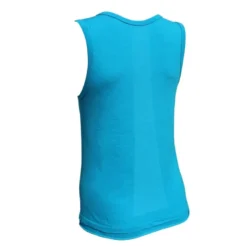 Canotta Donna Tecnica In Lana Merino Australiana Termoregolante Traspirante Antiodore Riday Turchese
