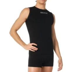 Canotta Intima Tecnica Termica 4 Stagioni Unisex Sixs SMX All Black