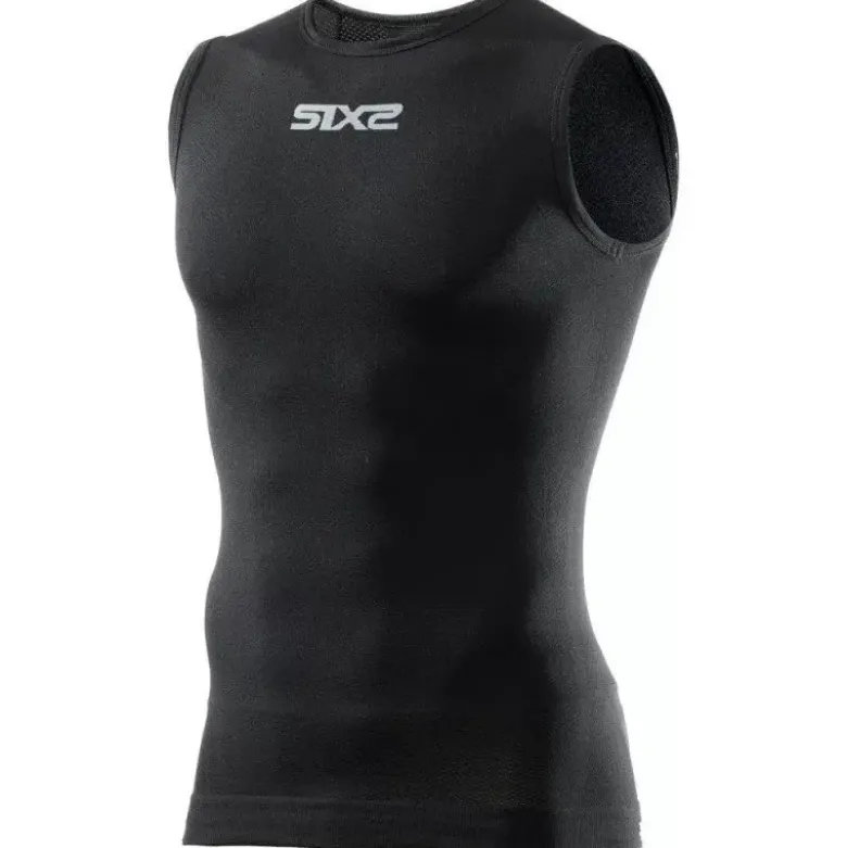 Canotta Intima Tecnica Termica 4 Stagioni Unisex Sixs SMX All Black