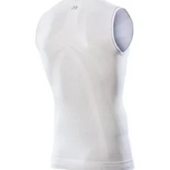 Canotta Intima Tecnica Termica 4 Stagioni Unisex Sixs SMX Bianco Carbon
