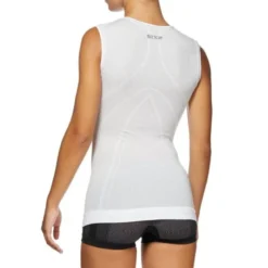 Canotta Intima Tecnica Termica 4 Stagioni Unisex Sixs SMX Bianco Carbon