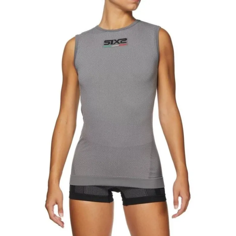 Canotta Intima Tecnica Termica 4 Stagioni Unisex Sixs SMX Grigio Scuro