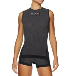 Canotta Intima Tecnica Termica 4 Stagioni Unisex Sixs SMX Nero Carbon