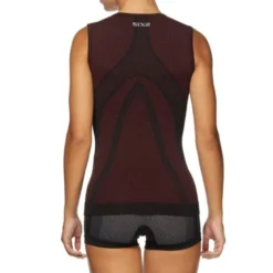 Canotta Intima Tecnica Termica 4 Stagioni Unisex Sixs SMX Rosso Scuro