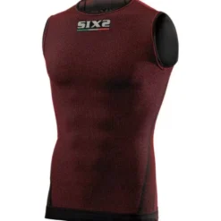 Canotta Intima Tecnica Termica 4 Stagioni Unisex Sixs SMX Rosso Scuro