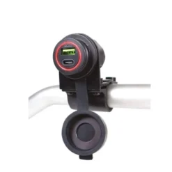 Caricabatterie Chaft USB QC3.0 + USB tipo C