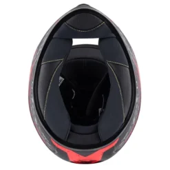 Casco Bambino Integrale Kappa KJ04 Evo Prox Nero Opaco Rosso