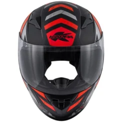 Casco Bambino Integrale Kappa KJ04 Evo Prox Nero Opaco Rosso