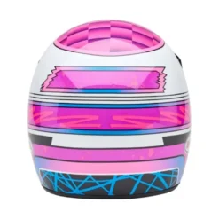 Casco Cross Bell Moto-3 Death Spray Rosa Viola ECE 06
