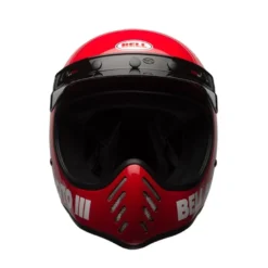 Casco Cross Bell Moto-3 Rosso Lucido