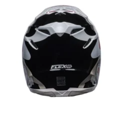 Casco Cross Bell Moto-9s Flex 2023 Hello Costeau Reef Bianco Rosso Opaco Ece 06