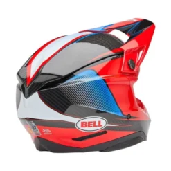 Casco Cross Bell Moto-10 Spherical 2025 Evade Rosso Nero ECE 06