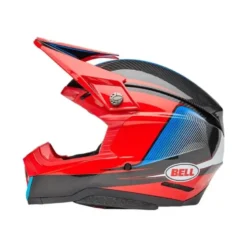 Casco Cross Bell Moto-10 Spherical 2025 Evade Rosso Nero ECE 06