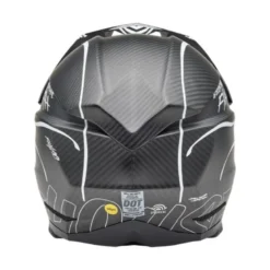 Casco Cross Bell Moto-10 Spherical 2025 Fasthouse Raven Nero Opaco Bianco ECE 06