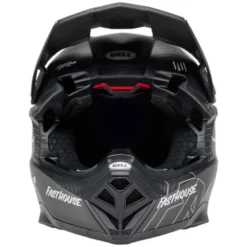 Casco Cross Bell Moto-10 Spherical 2025 Fasthouse Raven Nero Opaco Bianco ECE 06