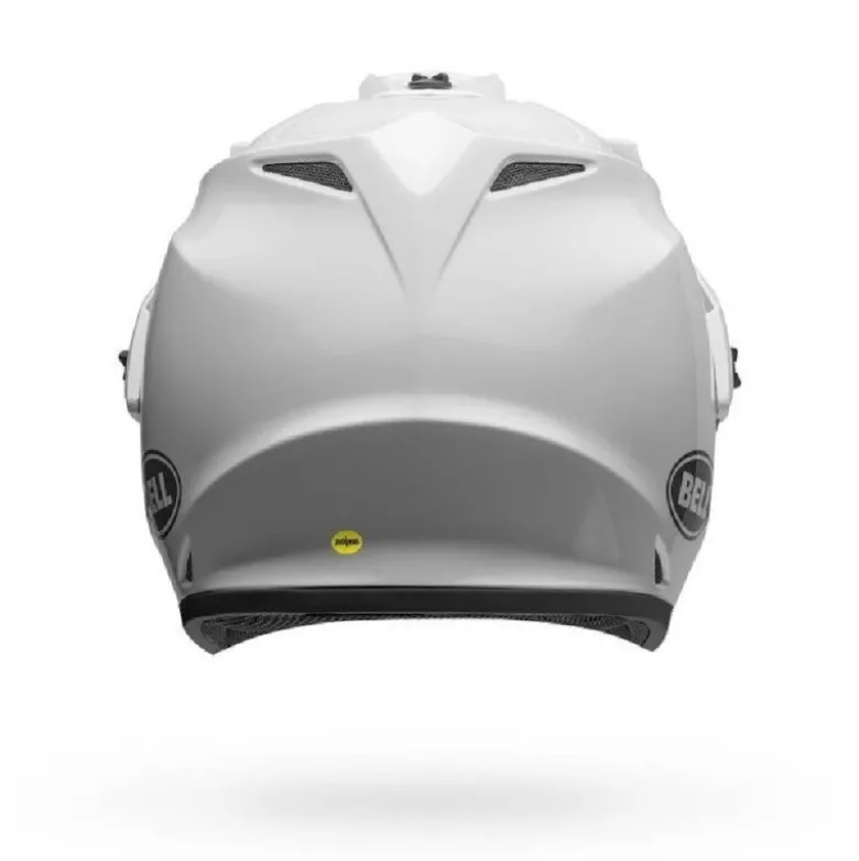 Casco Cross Bell MX-9 Adventure Mips Bianco Lucido