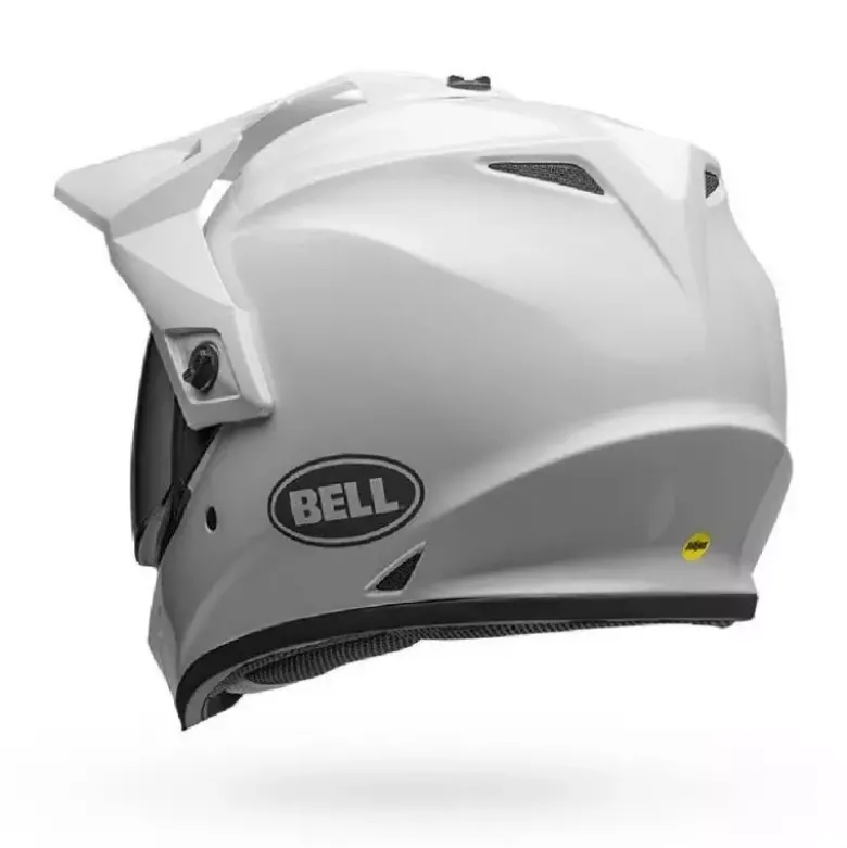 Casco Cross Bell MX-9 Adventure Mips Bianco Lucido