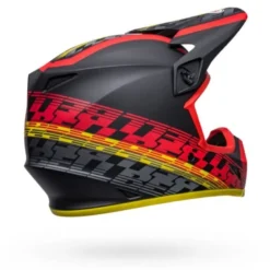 Casco Cross Bell MX-9 Mips Offset Nero Rosso Opaco
