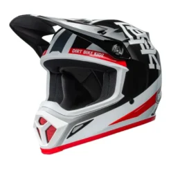 Casco Cross Bell Mx-9 Mips 2024 Twitch DBK Nero Bianco