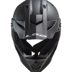 Casco Cross Enduro Ls2 Mx437 Fast Evo Nero Opaco