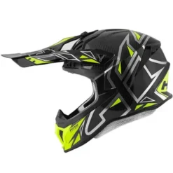 Casco Cross Givi 70.1 Carbonio Vector Argento Giallo