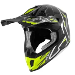 Casco Cross Givi 70.1 Carbonio Vector Argento Giallo