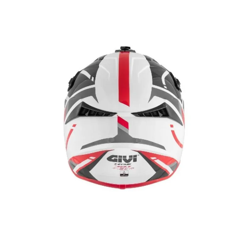 Casco Cross Givi 70.1 F Logic Nero Bianco Rosso