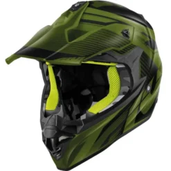 Casco Cross Givi 601 Fresh Nero Verde Militare