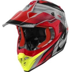 Casco Cross Givi 601 Fresh Rosso Nero Titanio