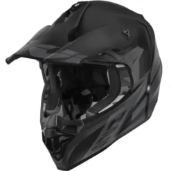 Casco Cross Givi 601 Invert Nero Opaco Grigio Scuro