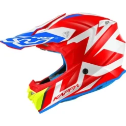 Casco Cross Kappa KV49 Evo Great Rosso Bianco