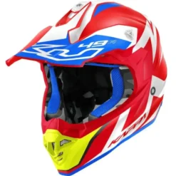 Casco Cross Kappa KV49 Evo Great Rosso Bianco