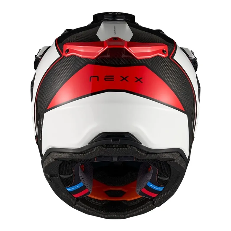 Casco Cross Nexx X.RALLY Raid Bianco Rosso