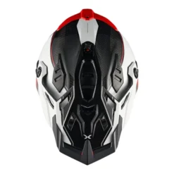 Casco Cross Nexx X.RALLY Raid Bianco Rosso