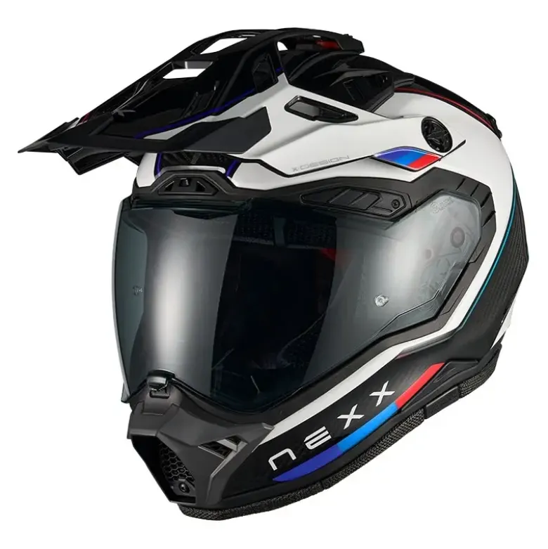 Casco Cross Nexx X.RALLY Raid Blu Rosso