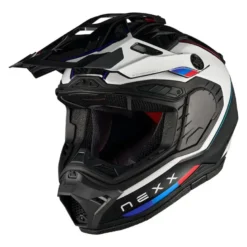Casco Cross Nexx X.RALLY Raid Blu Rosso