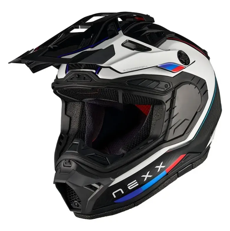 Casco Cross Nexx X.RALLY Raid Blu Rosso