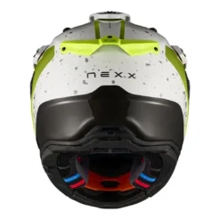 Casco Cross Nexx X.RALLY Yuma Bianco Neon