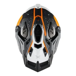 Casco Cross Nexx X.RALLY Yuma Grigio Arancione
