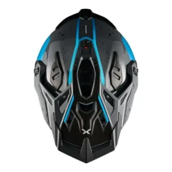 Casco Cross Nexx X.RALLY Yuma Grigio Blu