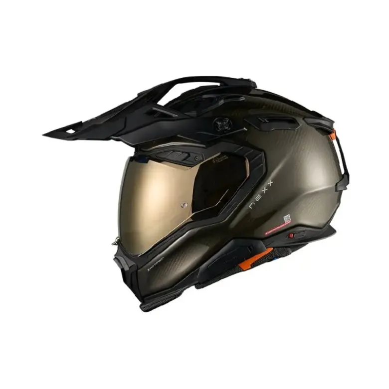 Casco Cross Nexx X.WED 3 Golden Dune Carbonio Oro