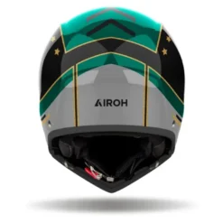 Casco Crossover Airoh J 110 Command Verde Lucido