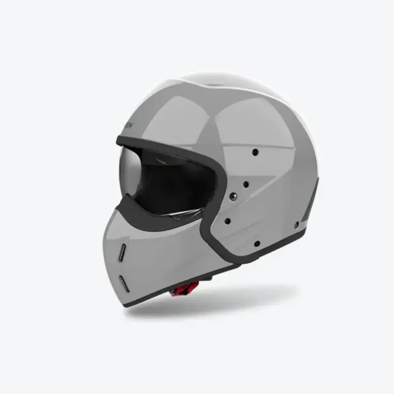 Casco Crossover Airoh J 110 Grigio Cemento Lucido