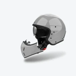 Casco Crossover Airoh J 110 Grigio Cemento Lucido - Seconda Scelta