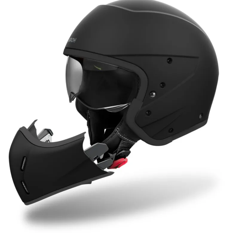 Casco Crossover Airoh J 110 Nero Opaco