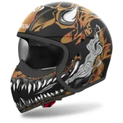 Casco Crossover Airoh J 110 Oni Lucido
