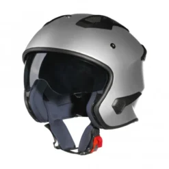 Casco Crossover Bayard Xp-69 S Draco Hybrid Grigio Argento