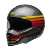 Casco Crossover Bell Broozer Prime Grigio Caldo