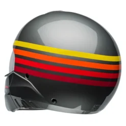 Casco Crossover Bell Broozer Prime Grigio Caldo